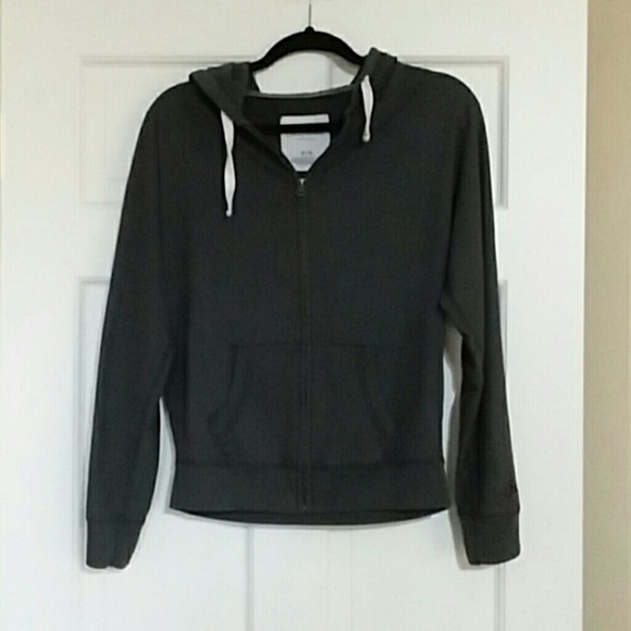 Aeropostale Tops - Aeropostale hooded grey hoodie. Size M